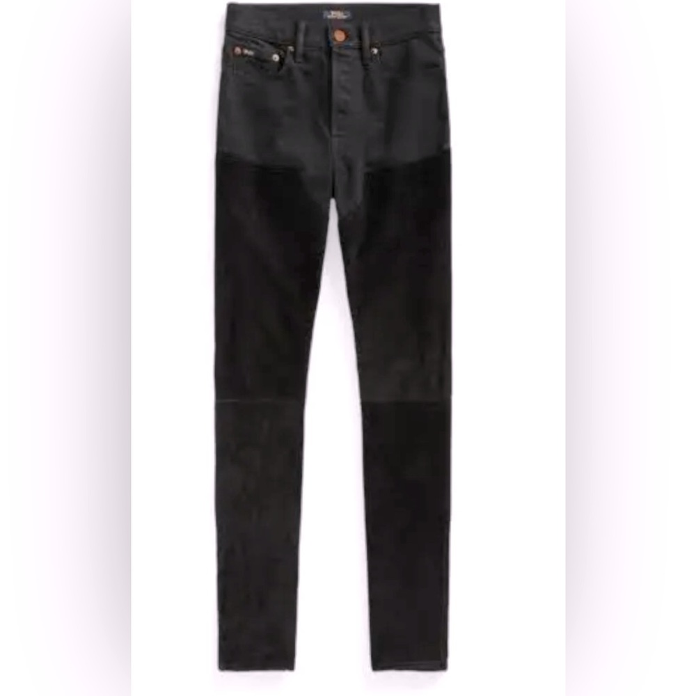Polo Ralph Lauren The Callen High Rise Slim Black